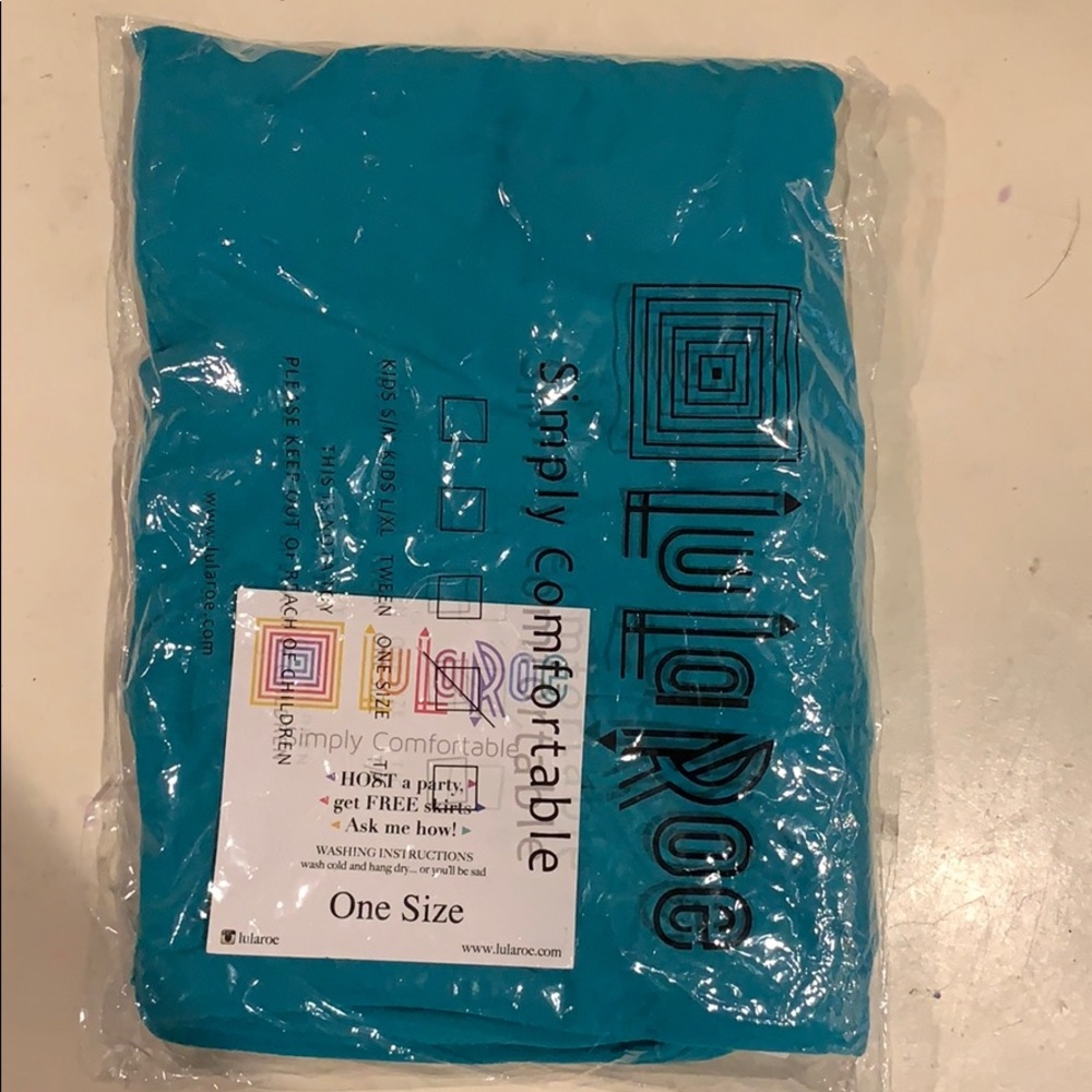 Lularoe teal leggings